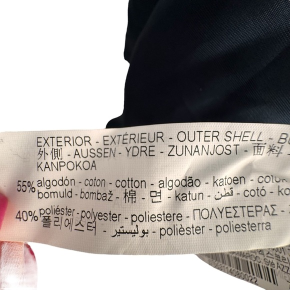 Zara Blue Double Breasted Houndstooth Blazer size S  academia preppy old money - Picture 9 of 13